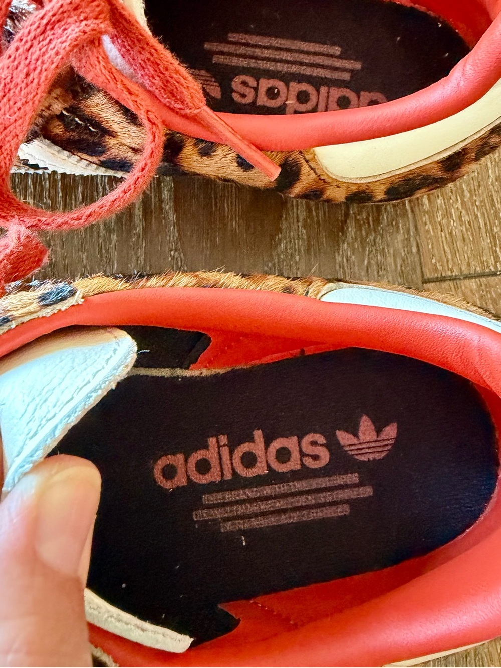 Adidas Samba OG Red Leopard - Picture 6 of 8